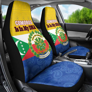 Afro Paisley Udzima wa Komori Car Seat Cover Comoros Is In My DNA