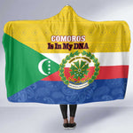 Afro Paisley Udzima wa Komori Hooded Blanket Comoros Is In My DNA