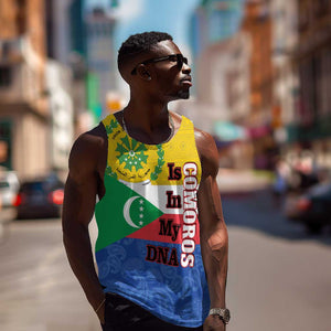 Afro Paisley Udzima wa Komori Men Tank Top Comoros Is In My DNA