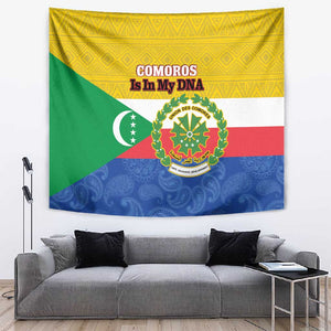 Afro Paisley Udzima wa Komori Tapestry Comoros Is In My DNA