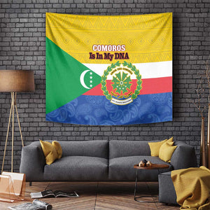 Afro Paisley Udzima wa Komori Tapestry Comoros Is In My DNA