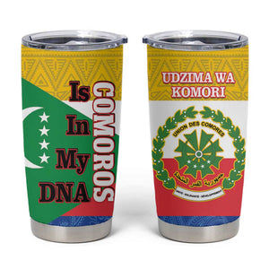 Afro Paisley Udzima wa Komori Tumbler Cup Comoros Is In My DNA