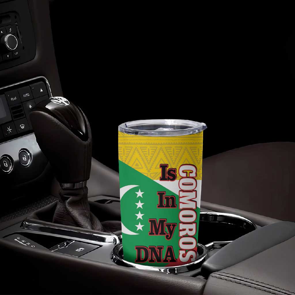 Afro Paisley Udzima wa Komori Tumbler Cup Comoros Is In My DNA