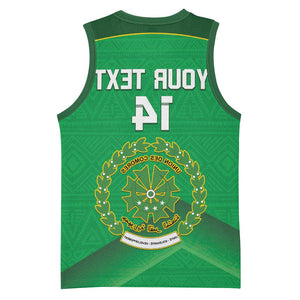 Custom Comoros Football Basketball Jersey Allez Les Coelacantes - African Pride