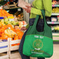Custom Comoros Football Grocery Bag Allez Les Coelacantes