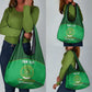 Custom Comoros Football Grocery Bag Allez Les Coelacantes