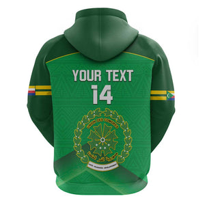 Custom Comoros Football Hoodie Allez Les Coelacantes