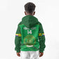 Custom Comoros Football Kid Hoodie Allez Les Coelacantes