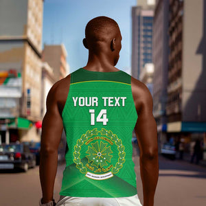Custom Comoros Football Men Tank Top Allez Les Coelacantes