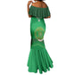 Custom Comoros Football Mermaid Dress Allez Les Coelacantes
