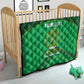 Custom Comoros Football Quilt Allez Les Coelacantes