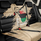 Marcus Garvey Day Back Car Seat Cover UNIA Flag Mix African Map - African Pride