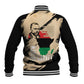 Marcus Garvey Day Baseball Jacket UNIA Flag Mix African Map - African Pride