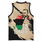 Marcus Garvey Day Basketball Jersey UNIA Flag Mix African Map - African Pride