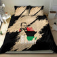 Marcus Garvey Day Bedding Set UNIA Flag Mix African Map - African Pride