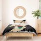Marcus Garvey Day Bedding Set UNIA Flag Mix African Map - African Pride