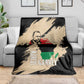 Marcus Garvey Day Blanket UNIA Flag Mix African Map - African Pride
