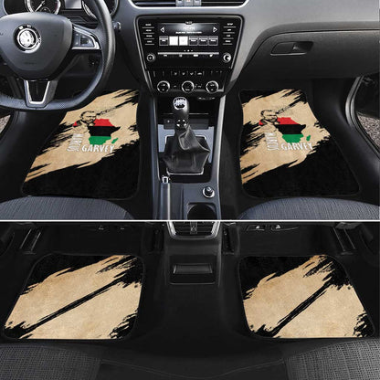 Marcus Garvey Day Car Mats UNIA Flag Mix African Map - African Pride
