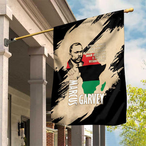 Marcus Garvey Day Garden Flag UNIA Flag Mix African Map - African Pride