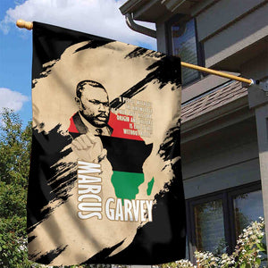 Marcus Garvey Day Garden Flag UNIA Flag Mix African Map - African Pride