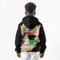 Marcus Garvey Day Kid Hoodie UNIA Flag Mix African Map - African Pride