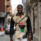 Marcus Garvey Day Long Sleeve Button Shirt UNIA Flag Mix African Map - African Pride