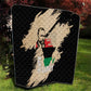 Marcus Garvey Day Quilt UNIA Flag Mix African Map - African Pride