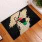 Marcus Garvey Day Rubber Doormat UNIA Flag Mix African Map - African Pride