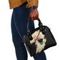 Marcus Garvey Day Shoulder Handbag UNIA Flag Mix African Map - African Pride