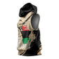 Marcus Garvey Day Sleeveless Hoodie UNIA Flag Mix African Map - African Pride