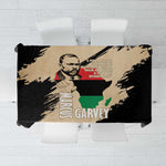 Marcus Garvey Day Tablecloth UNIA Flag Mix African Map - African Pride