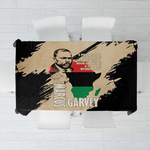 Marcus Garvey Day Tablecloth UNIA Flag Mix African Map - African Pride