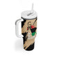 Marcus Garvey Day Tumbler With Handle UNIA Flag Mix African Map - African Pride