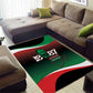 Marcus Garvey 1887 Area Rug African Map Curves Style - African Pride