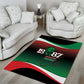 Marcus Garvey 1887 Area Rug African Map Curves Style - African Pride