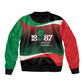 Marcus Garvey 1887 Bomber Jacket African Map Curves Style - African Pride