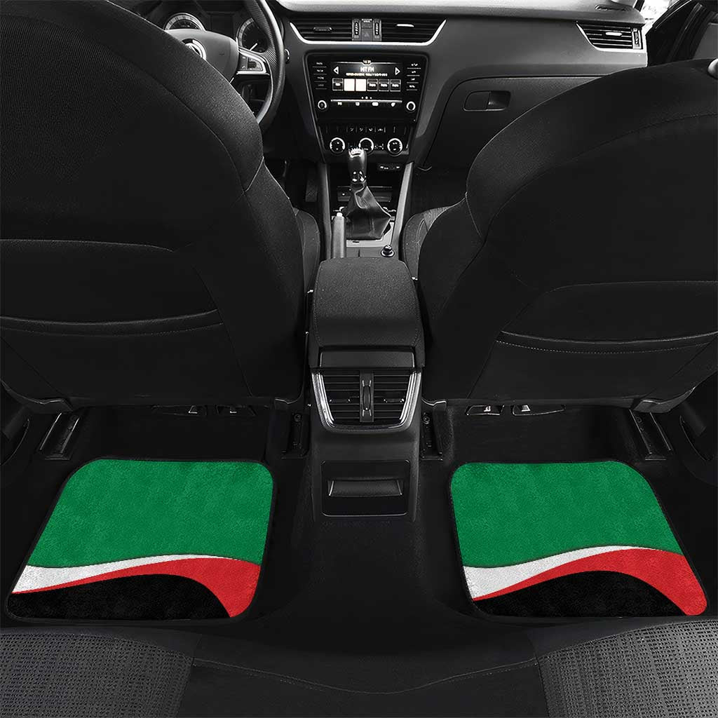Marcus Garvey 1887 Car Mats African Map Curves Style - African Pride