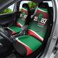 Marcus Garvey 1887 Car Seat Cover African Map Curves Style - African Pride