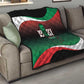 Marcus Garvey 1887 Quilt African Map Curves Style - African Pride