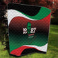 Marcus Garvey 1887 Quilt African Map Curves Style - African Pride