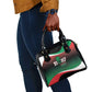 Marcus Garvey 1887 Shoulder Handbag African Map Curves Style - African Pride