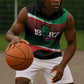 Marcus Garvey 1887 Sleeveless Hoodie African Map Curves Style - African Pride