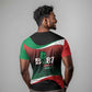 Marcus Garvey 1887 T shirt African Map Curves Style - African Pride