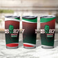 Marcus Garvey 1887 Tumbler Cup African Map Curves Style - African Pride