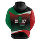 Marcus Garvey 1887 Zip Hoodie African Map Curves Style - African Pride