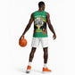 Afro Gabon Independence Day Basketball Jersey Memorial Leon Mba Monument - African Pride