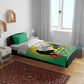Afro Gabon Independence Day Bedding Set Memorial Leon Mba Monument - African Pride