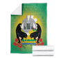 Afro Gabon Independence Day Blanket Memorial Leon Mba Monument - African Pride