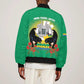 Afro Gabon Independence Day Bomber Jacket Memorial Leon Mba Monument - African Pride