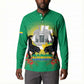 Gabon Independence Day Button Sweatshirt Memorial Leon Mba Monument